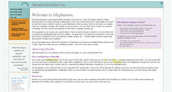 Desktop Screenshot of glyphnotes.com
